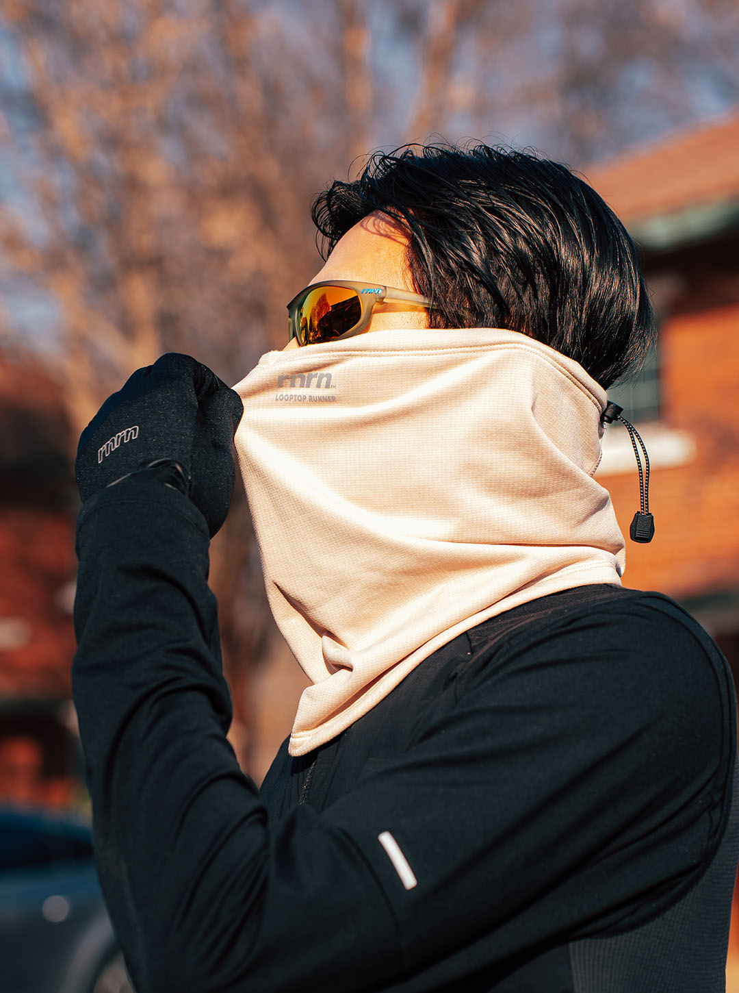 AERO NECK WARMER - 2 COLORS BLACK