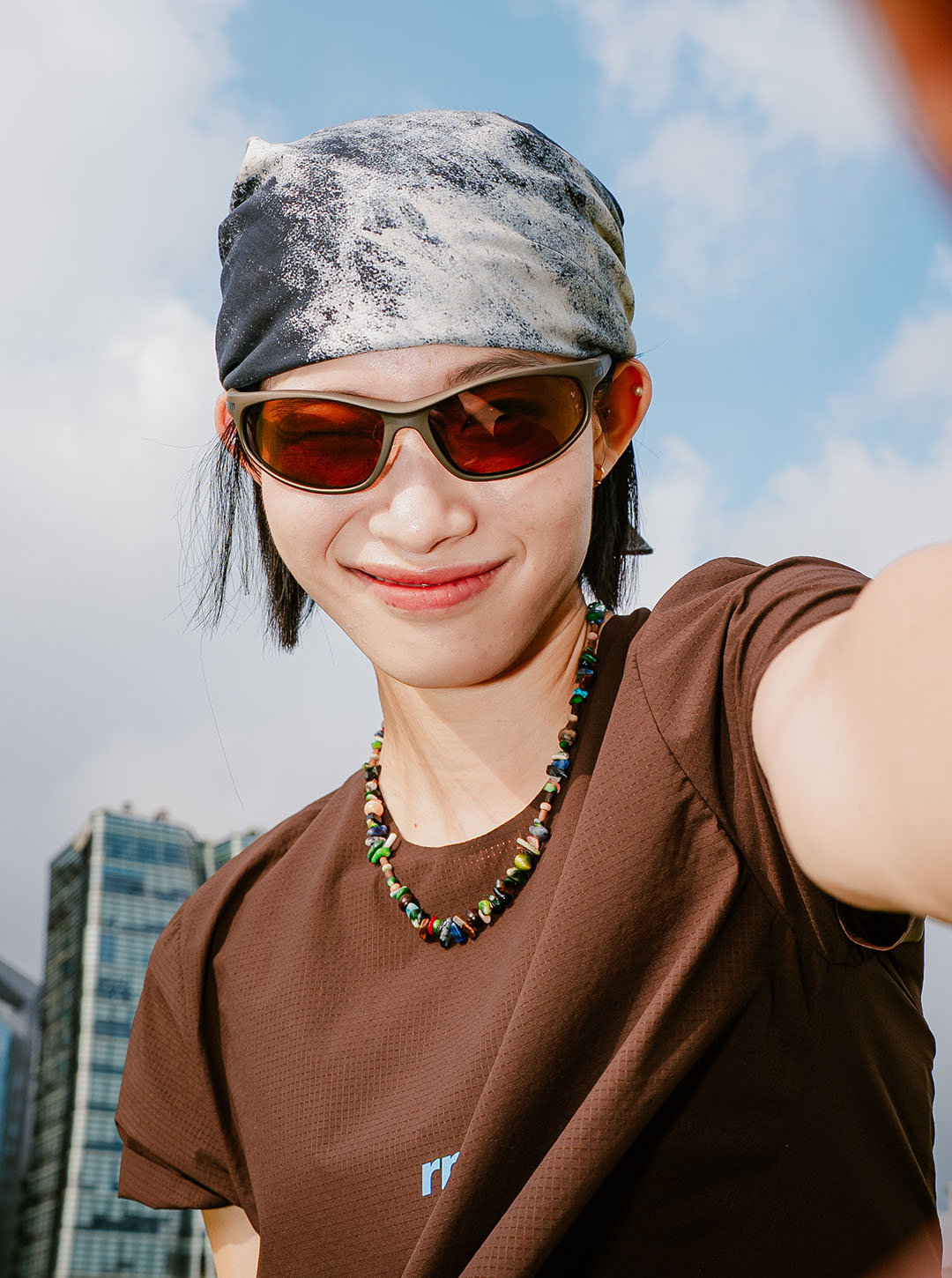 BANDANA - 3 COLORS 002 CLOUD DUST