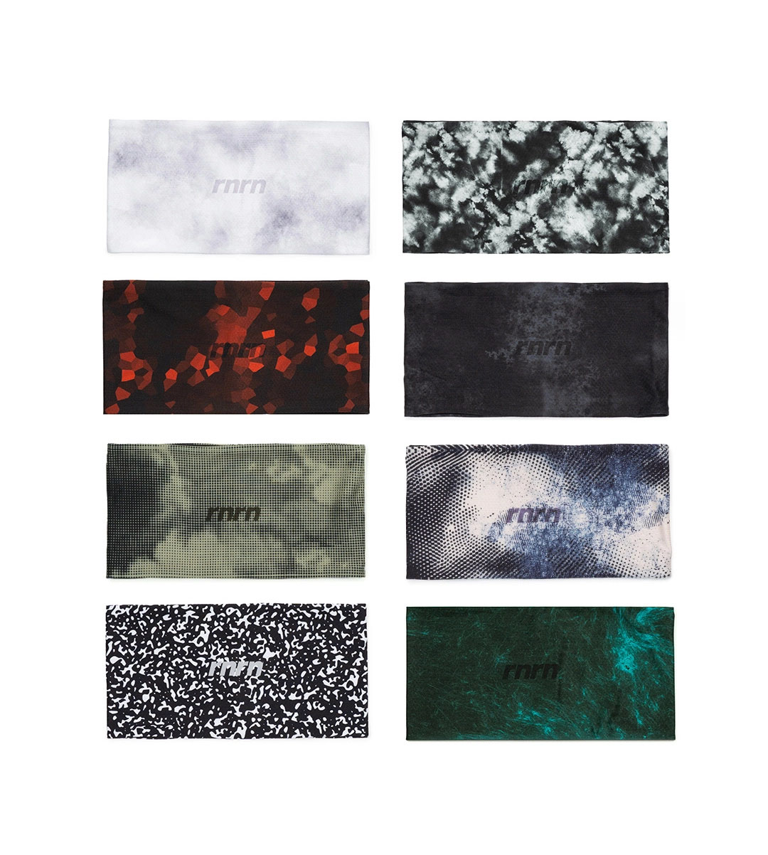 TERRA GRAPHIC HAIRBAND - 8 COLORS MARBLE GREY