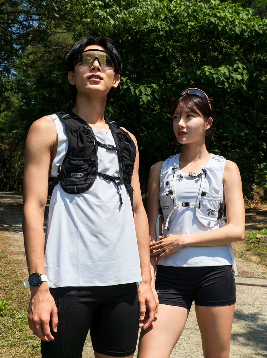 CREW RUNNING VEST - 4 COLORS WHITE