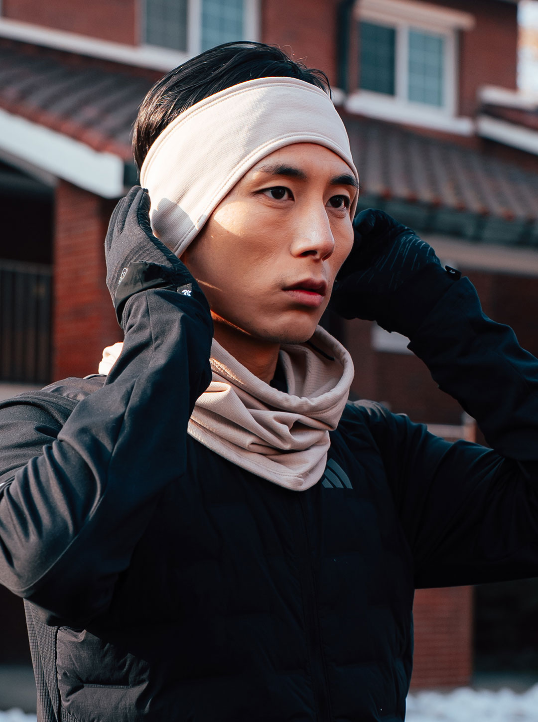 AERO EAR WARMER - 2 COLORS BEIGE