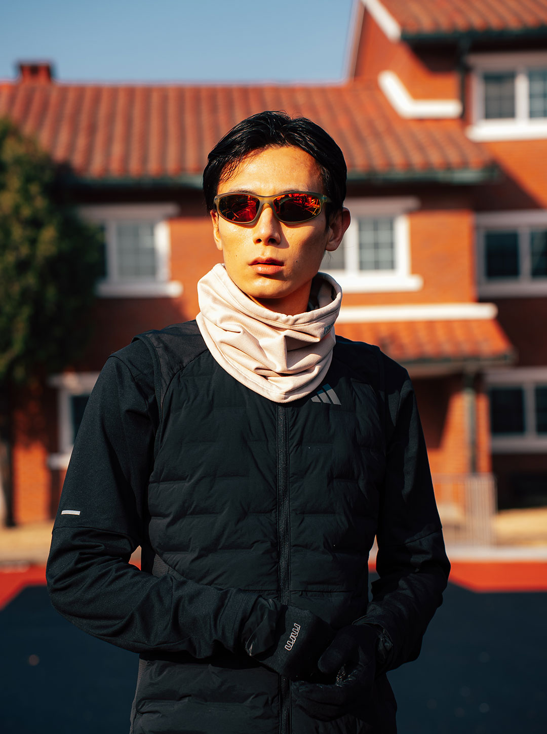 AERO NECK WARMER - 2 COLORS BLACK