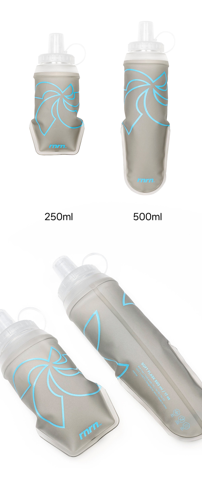 HYDRO FLASK - 3 COLORS GREY