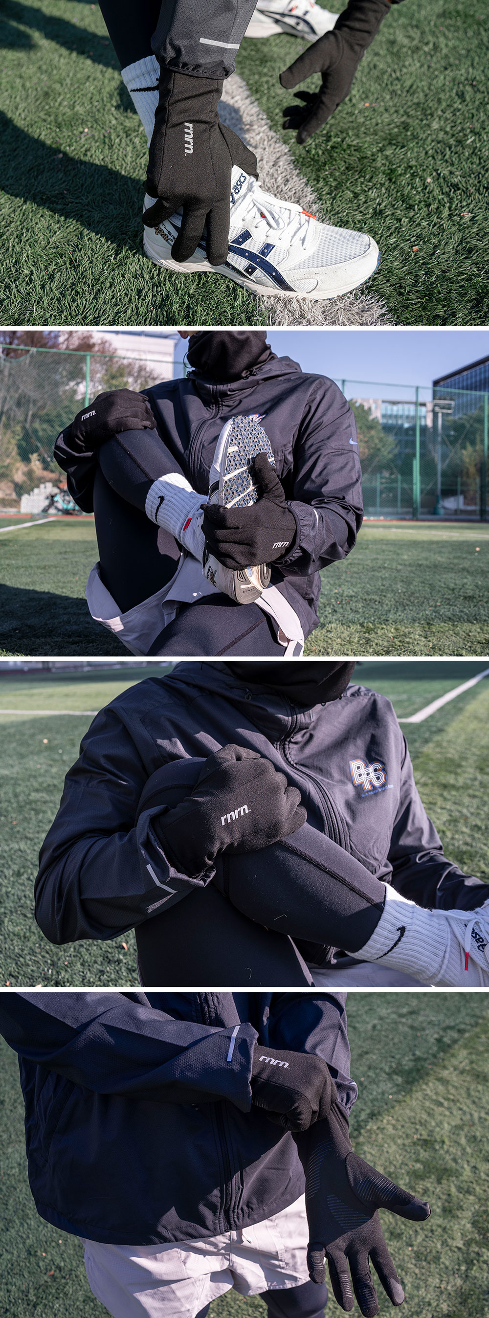 FLEECE GLOVES - 4 COLORS GREY
