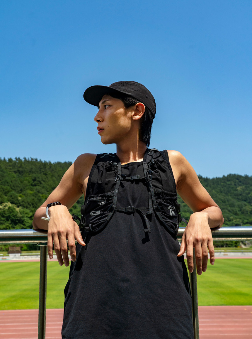 CREW RUNNING VEST - 4 COLORS GREY