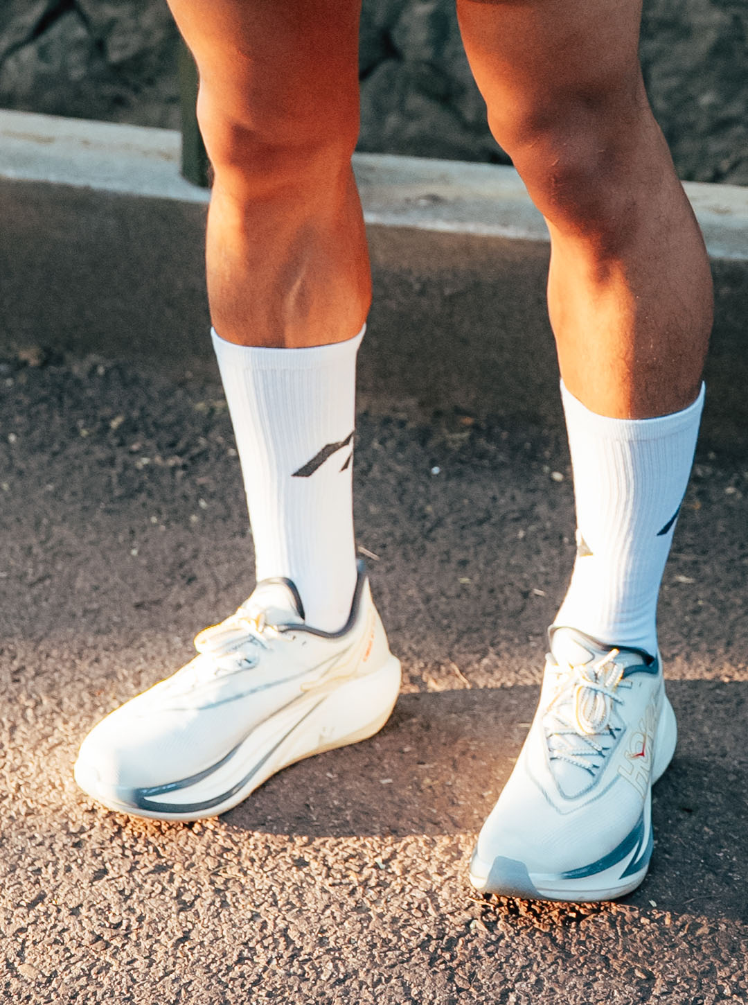 PACE SOCKS - 4 COLORS WHITE