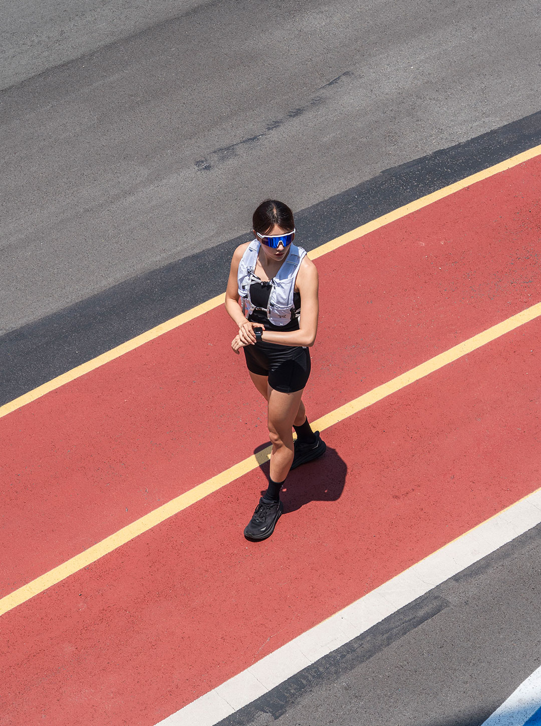 CREW RUNNING VEST - 4 COLORS WHITE