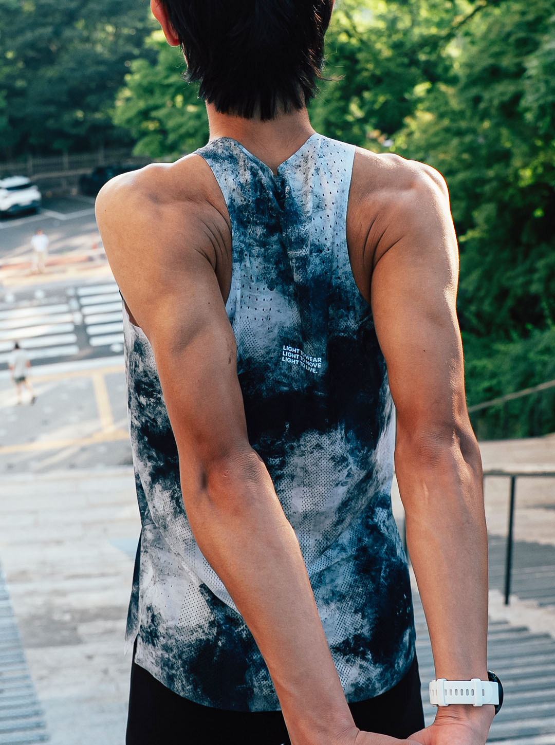 SINGLET 001 - 3 COLORS CLOUD