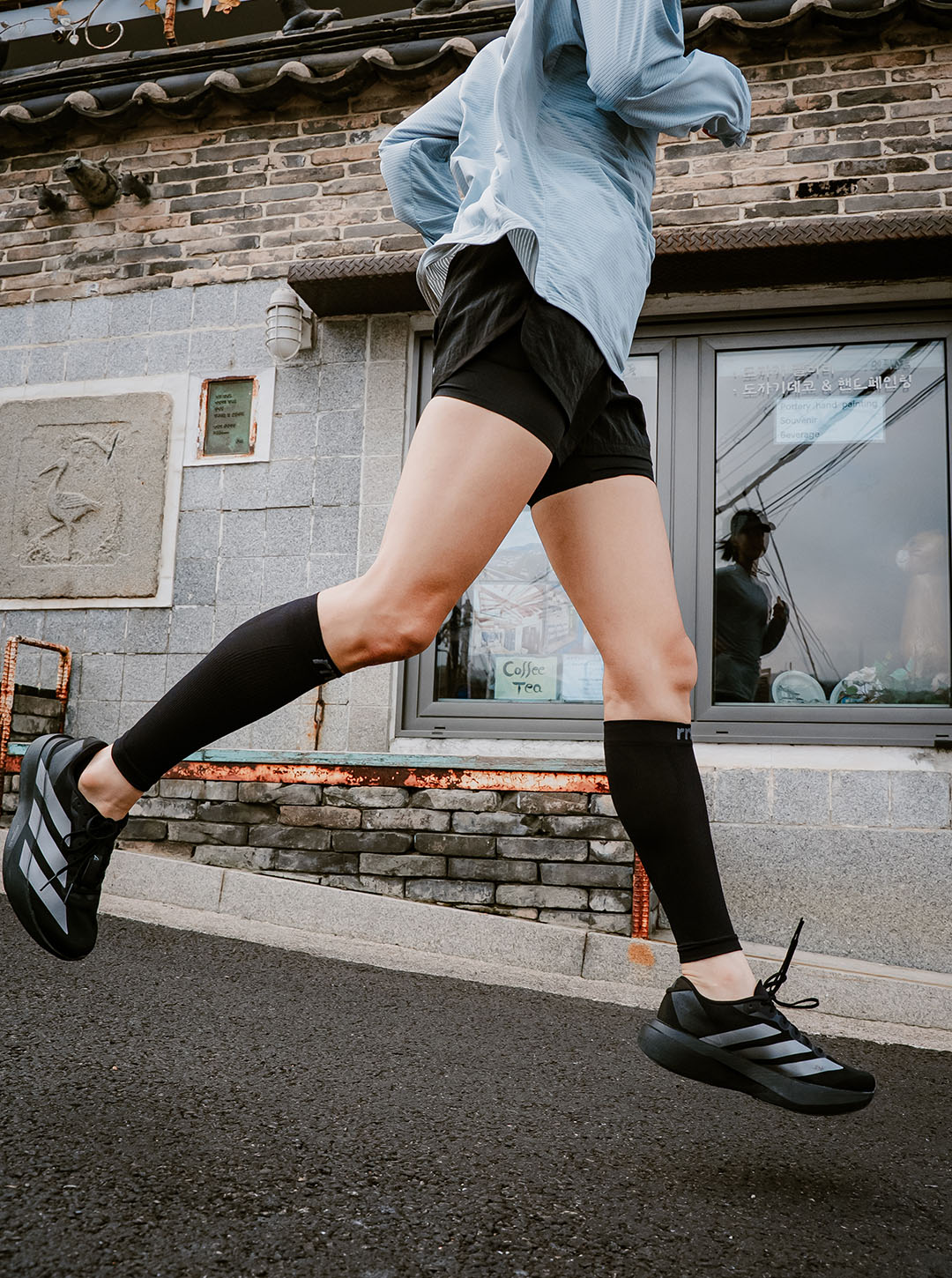 COMPRESSION CALF SLEEVE - 2 COLORS SAGE GREY