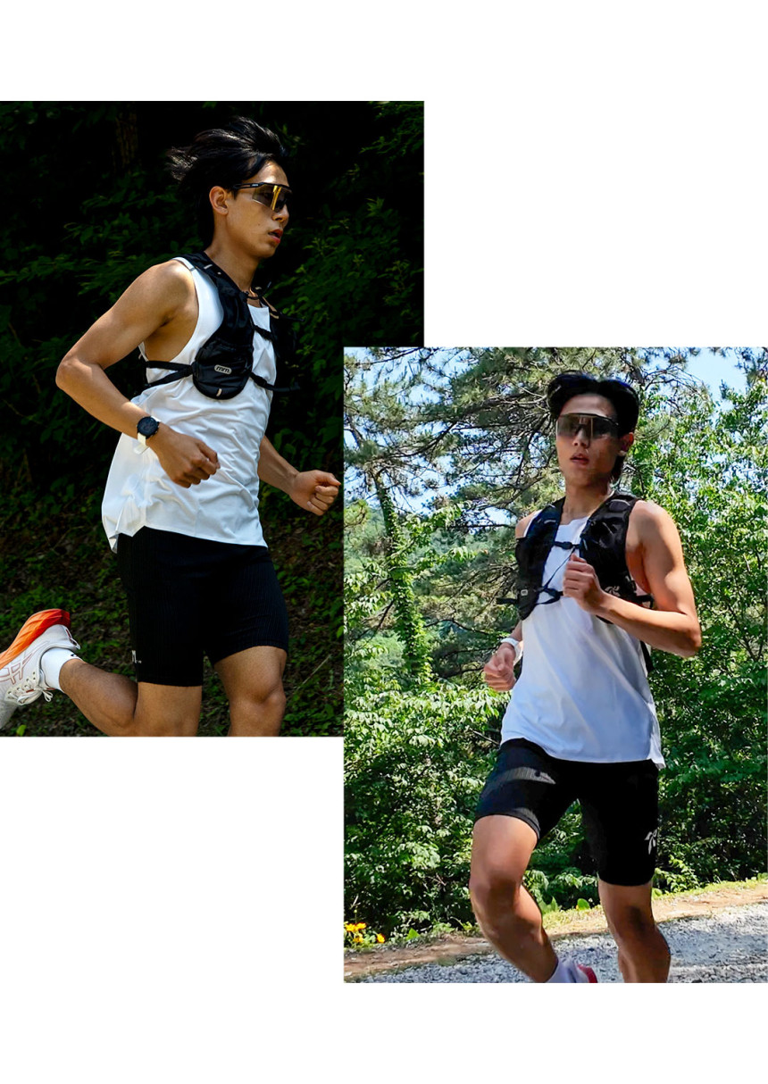 CREW RUNNING VEST - 4 COLORS GREY