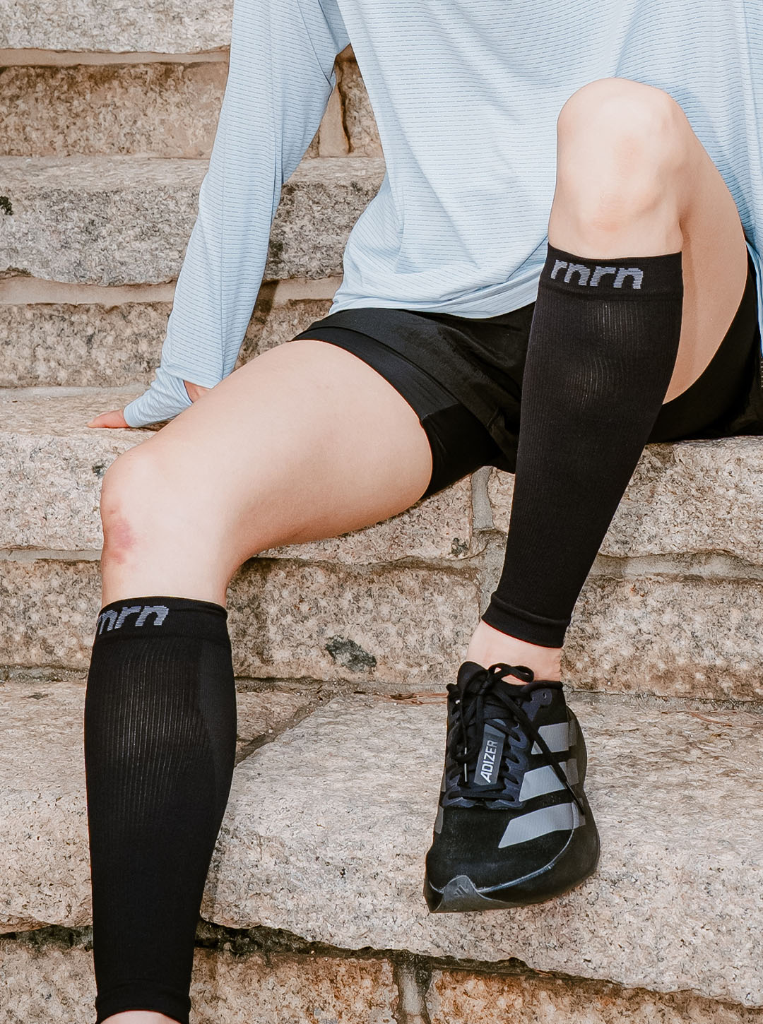 COMPRESSION CALF SLEEVE - 2 COLORS BLACK