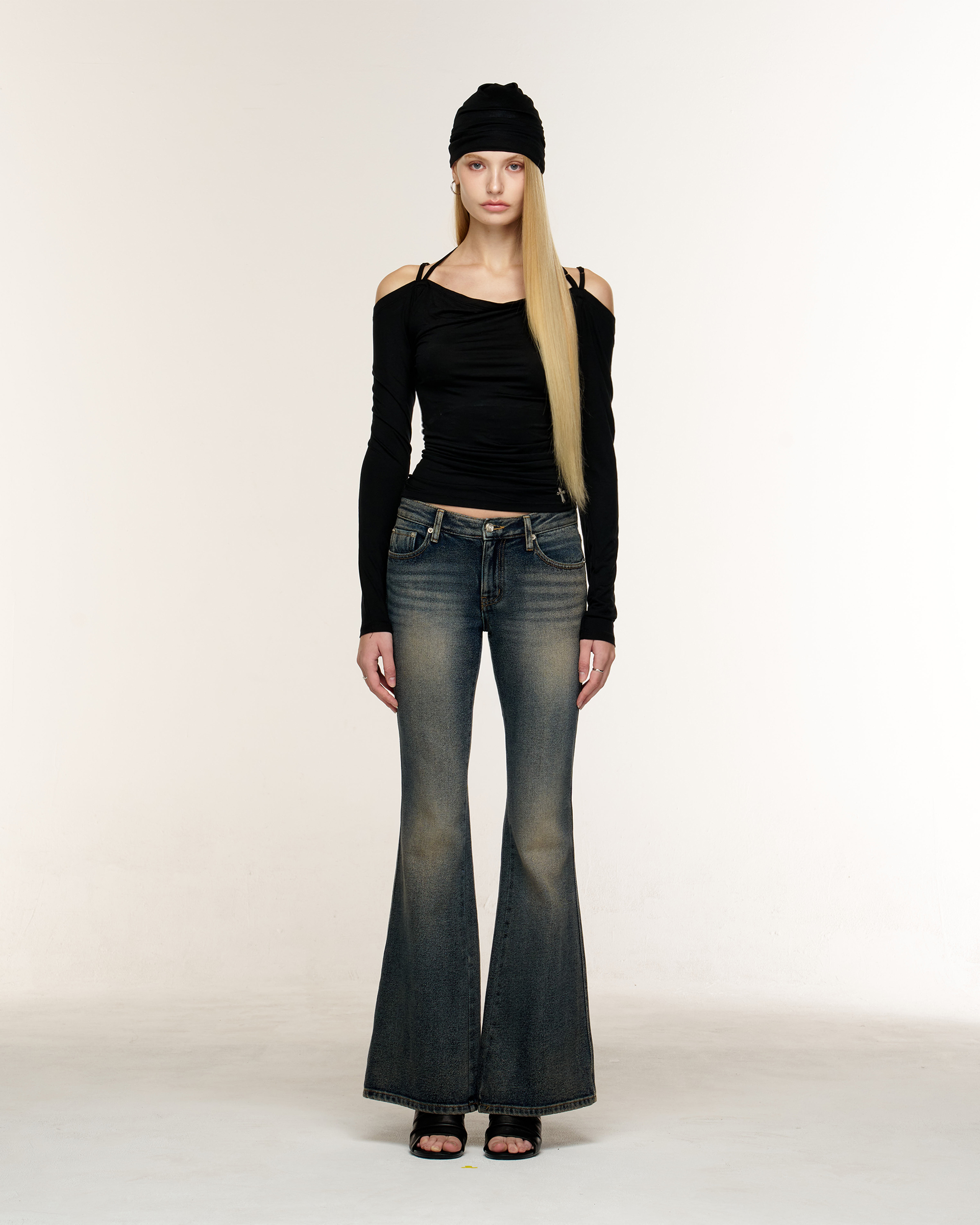 VELA OFF-SHOULDER TOP - 2 COLORS BLACK
