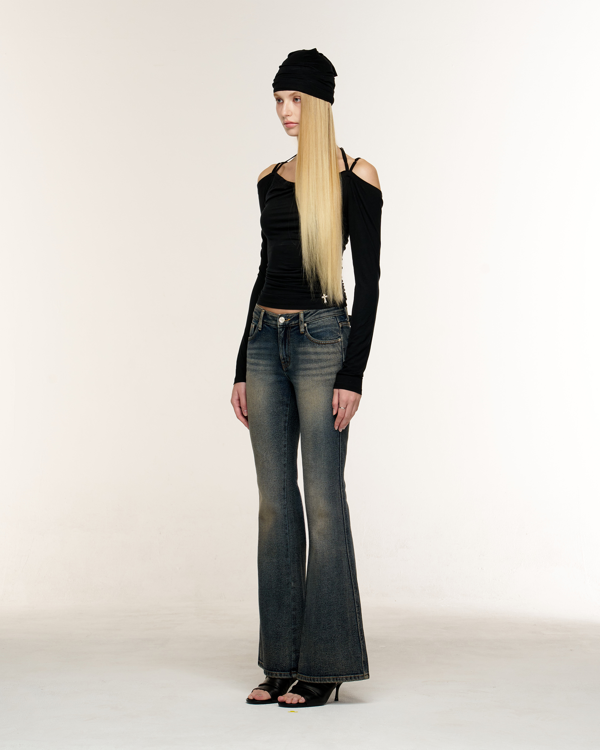 VELA OFF-SHOULDER TOP - 2 COLORS BLACK