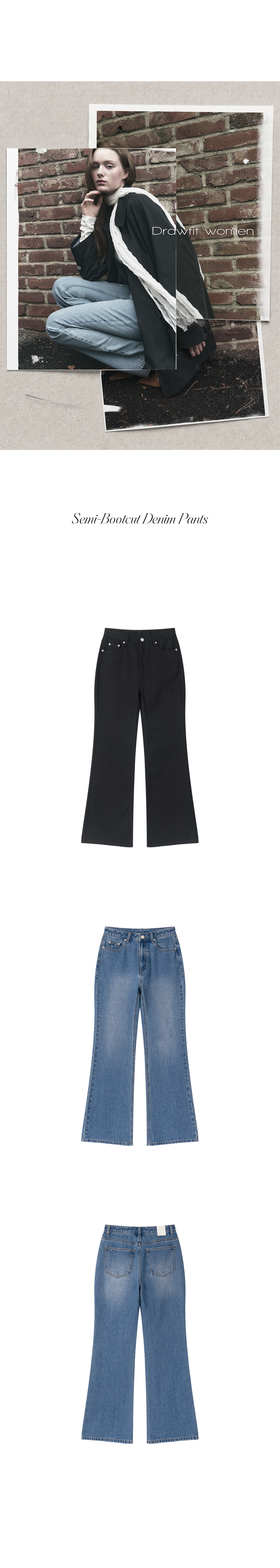 Semi Bootcut Denim