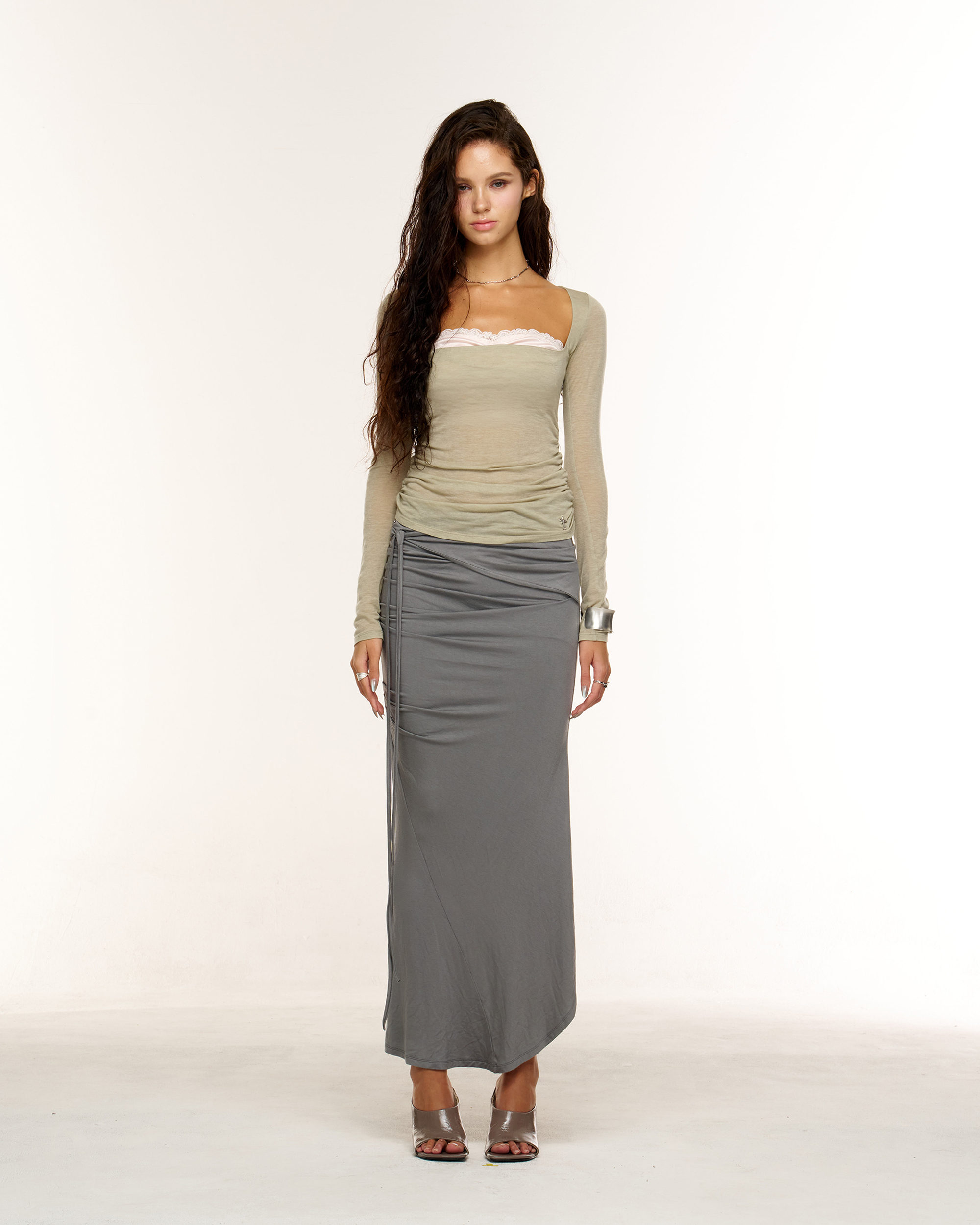 EIRA LAYERED T - 3 COLORS KHAKI