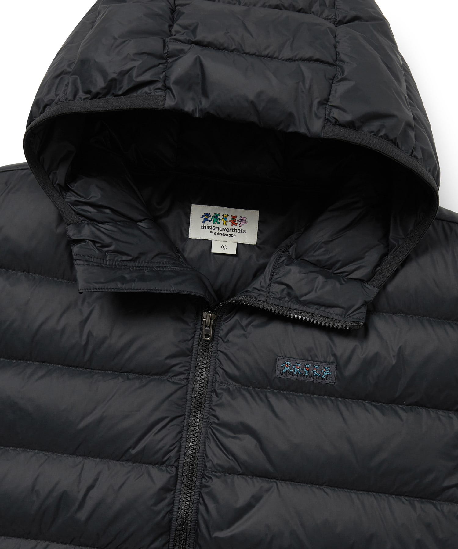 GD Light Down Jacket Off Black