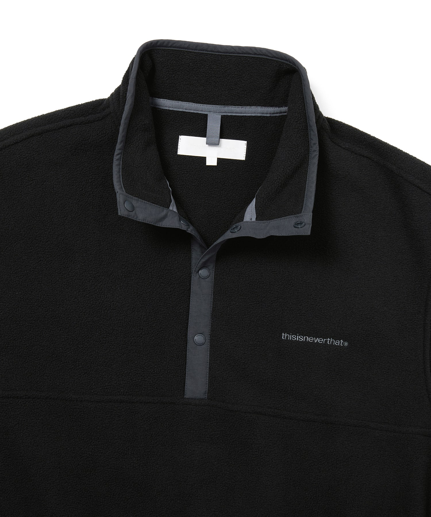 Fleece Pullover Black