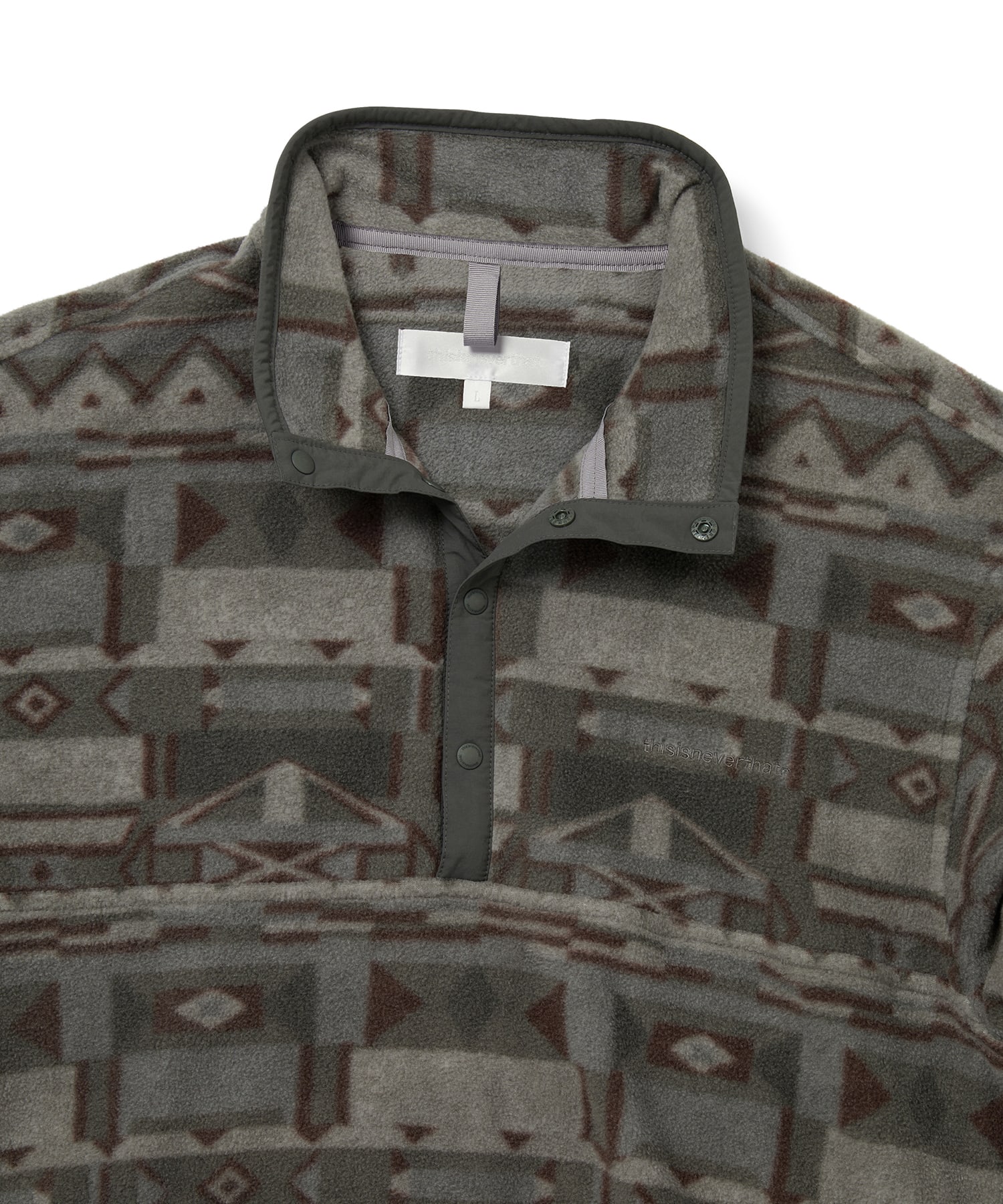Fleece Pullover Brown