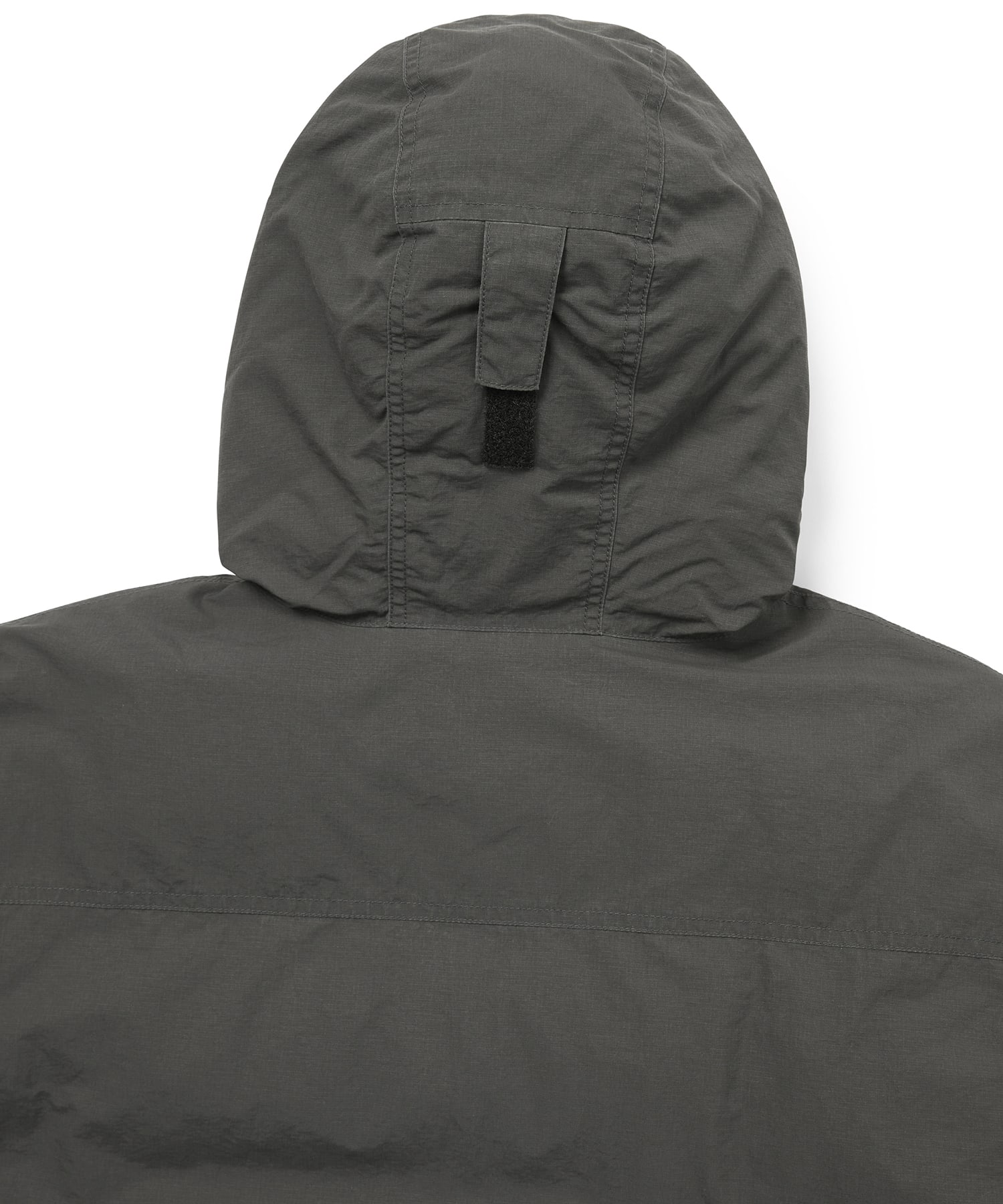 Washed Down Puffer Jacket Charcoal