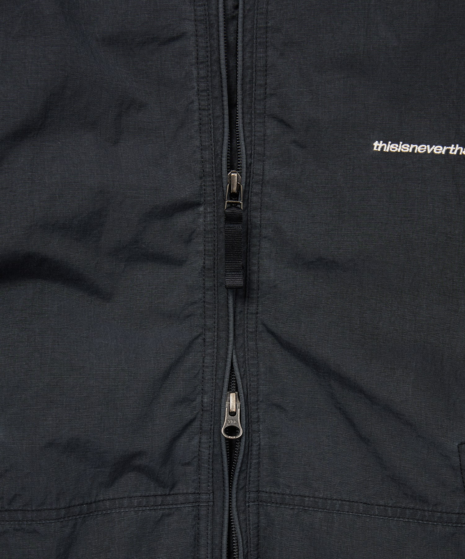 Washed Down Puffer Jacket Black