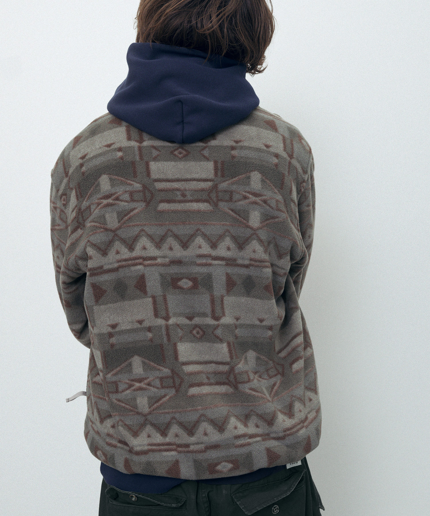 Fleece Pullover Brown
