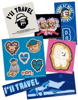 라디네오 캐릭터 스티커팩 사은품 이미지