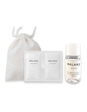 발란스 클렌징폼 2종 1ml x2 + 클렌징워터 20ml + 린넨 파우치 사은품 이미지