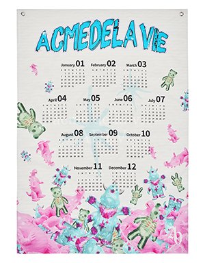 [ADLV GIFT] 2024 CREATURE FABRIC CALENDAR IVORY 사은품 이미지