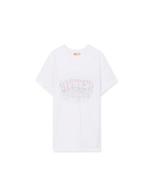 [비터셀즈 라이브 사은품] 미스트 로고 티-화이트 사은품 이미지