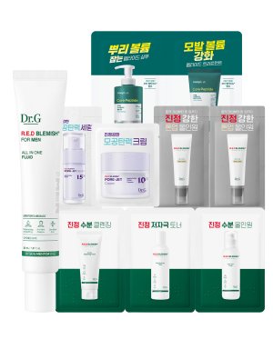닥터지 레드 블레미쉬 포 맨 올인원 플루이드 30ml + NEW 닥터지 신상 체험분 10종 사은품 이미지