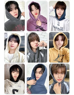 트래블 X 크래비티 포토카드 9종 1세트 사은품 이미지