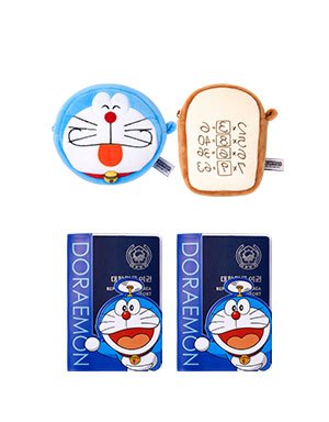 잇츠스킨 도라에몽 에디션 스페셜 굿즈_ 도라에몽 파우치 2개 & 여권케이스 2개 사은품 이미지