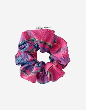 잇더즌매터 Buddy check scrunchie (Hot pink, S)-사은품(GIFT) | 무신사