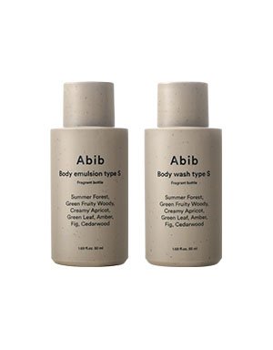 아비브 바디 워시 타입 S 50ml + 바디 에멀젼 타입 S 50ml 사은품 이미지