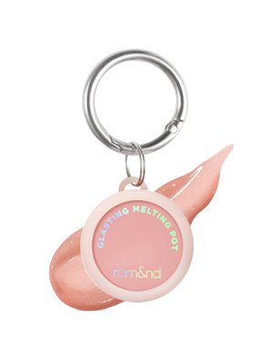 롬앤 글래스팅 멜팅 팟 03 피치 허니 팟 & 키링팟 사은품 이미지