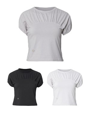 사은품 - 플레어업 Kaya Shirred T-Shirt 사은품