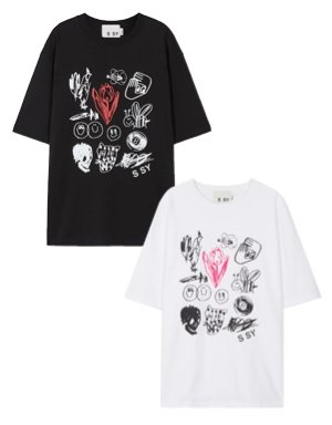 에스에스와이 두들 티셔츠 사은품 이미지