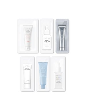 에스네이처 6종 샘플 (클렌징폼 2g, 세럼 1.5ml, 수분크림 1.5ml, 젤크림 1.5ml, 앰플 1.5ml, 선크림 1.5ml) 사은품 이미지