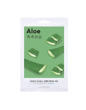 미샤_에어리밀착시트마스크_알로에_I2163 사은품 이미지