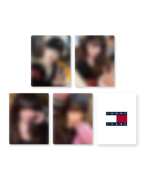 타미진스 장원영 포토카드(4장 묶음 1세트) 사은품 이미지