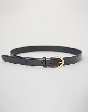 링서울 25mm leather belt - [silver/gold] 사은품 이미지