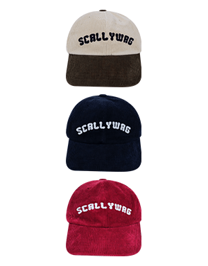 스켈리웩 플러시 코듀로이 로고 볼캡 사은품 이미지