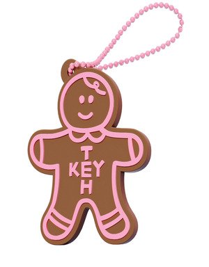 키스 진저브레드 키링_핑크 사은품 이미지