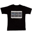 mnw friends print tee BLK ( a clear sky )