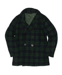 Padding mackinaw coat (green check)