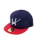 CLASSIC SCRIPT NEW ERA NAVY RED