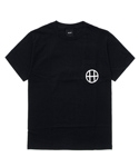 CIRCLE H POCKET TEE BLACK