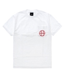 CIRCLE H POCKET TEE WHITE