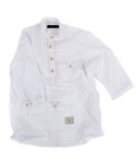 FULLOVER HALF SHIRTS WHITE