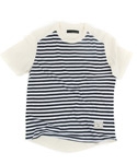 STRIPE GRASSHOPPER T SHIRTS GRAY